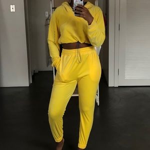 Danielle Guizio sweatsuit